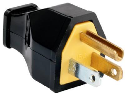 15A BLK THERMOP HD PLUG