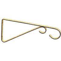 9IN BRS HANGING PLANT BRACKET
