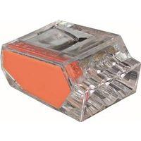 CONNECTOR WIRE 3-PORT ORANGE