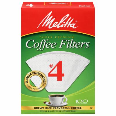 100PK #4 Cone Filter