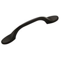 PULL CABINET FLAT BLACK 3IN