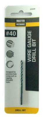 MM#40 Wire GA Drill Bit