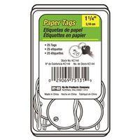 PAPER ID TAG SPLITRING 1-1/4IN