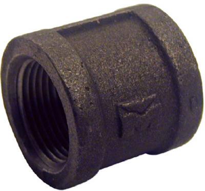 1/4" BLK RH Coupling