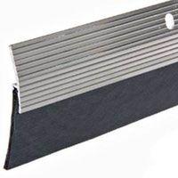 DOORSWEEP ALUM/RUBR SLV 2X36IN