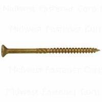 DCK SCREW EXT TAN NO10X3-1/2IN
