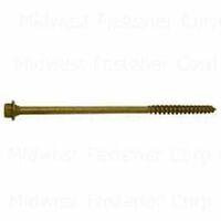 TIMBER SCREW HEX TAN 1/4 X 6IN