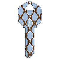 KW1-39 KYBLNK BLU/TAN LEAVES