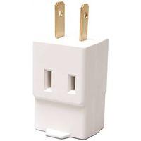 WHT 3OUTLET 2WIRE CUBE TAP