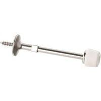 DOORSTOP BASEBOARD ZINC SB BRS