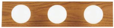 3 LGT Oak Bath Bar