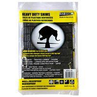 20PK BLK Plastic Shims