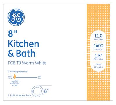 GE22W 8" Circ Fluo Bulb
