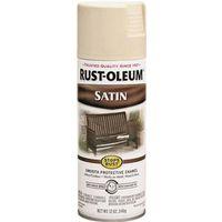 PAINT SPRAY SATIN ALMOND 12OZ