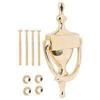 DOOR KNOCKER 6-3/4IN BRT BRASS