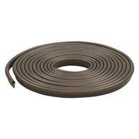 GASKET DOOR VINYL 1/2X17FT BRN
