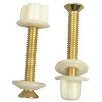 TOILET SEAT BRASS BOLTS