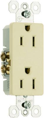 15A IVY 2P DECO OUTLET