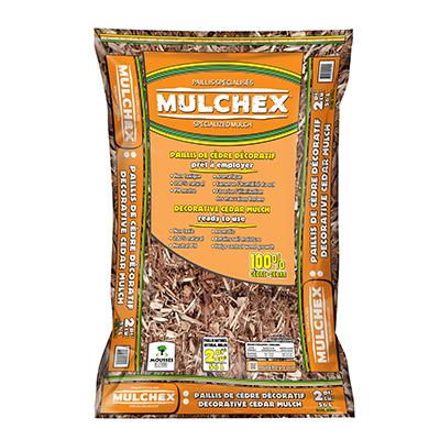 2CUFT NAT Cedar Mulch