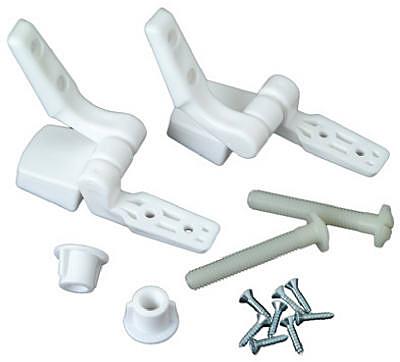 MP WHT Toil Seat Hinge