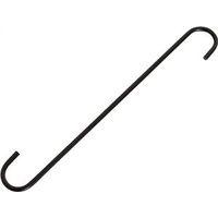 S-HOOK EXTENDER BLACK 12IN