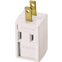 PLG OUTLET 3 WHT 15A 125V