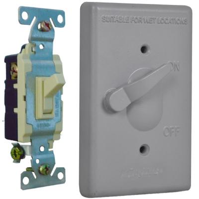 ME GRY 1G SWITCH COVER
