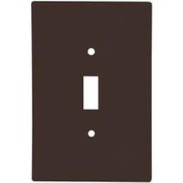 WALL PLATE 1 GANG TGL JUMB BRN