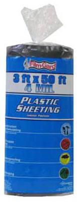 3X50 4MIL BLK SHEETING