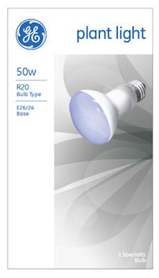GE 50W REFL PLANT BULB