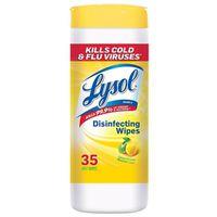 35CT LYSOL WIPES LEMON LIME