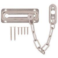 CHAIN DOOR GUARD SATIN CHROME