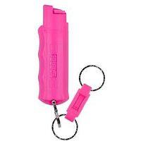 SPRAY PEPPER KEY RING W/QR PNK
