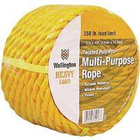 ROPE POLYP TWIST YEL 1/2X50