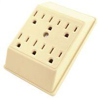 TAP DUPLEX TO 6OUTLET GND IV