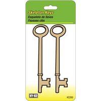 KEY NOTCHED SKELETON 2PK