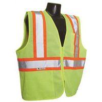 VEST ECONO MESH CLASS 2 GRN M