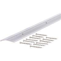 TRIM CARPET FLUT SLVR 1-3/8X76