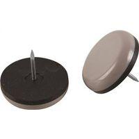 GLIDE FURN NAIL-ON GRY 1-1/4IN