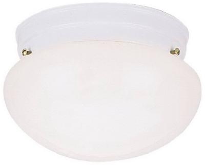 7-1/2" WHT Ceil Fixture