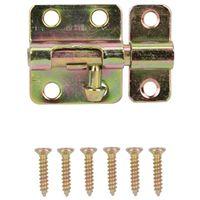 BARREL BOLT STL 2IN SAT BRASS