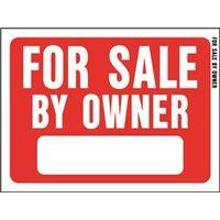 SIGN FOR SALE BY OWNER 9X12IN