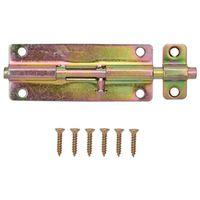 BARREL BOLT STL 5IN SAT BRASS