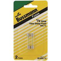 FUSE GLASS TIME DELAY 1/2 AMP