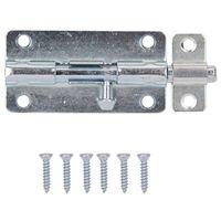 BARREL BOLT LOCKABLE 4IN ZINC