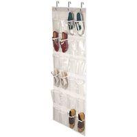 ORGANIZER SHOE 24 POCKET WHITE
