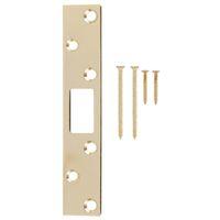SECURITY STRIKE 1-1/8X6 BRASS