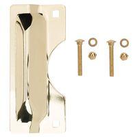 LATCH GUARD HD 3X7IN BRASS