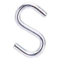 HOOK S STEEL 1-1/2IN BRIT ZINC