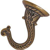 HOOK CEILING LARGE ANT BRASS